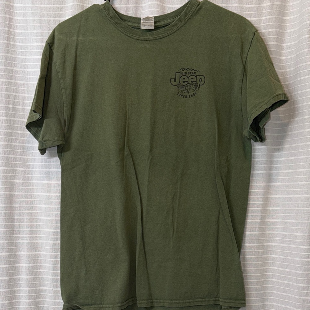 Jeep Men's Olive Short Sleeve Tee